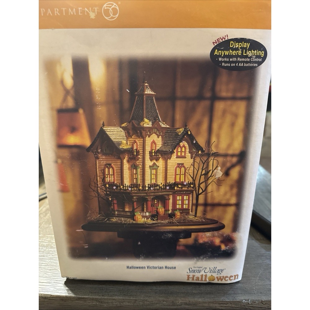 Department 56 Halloween Victorian House